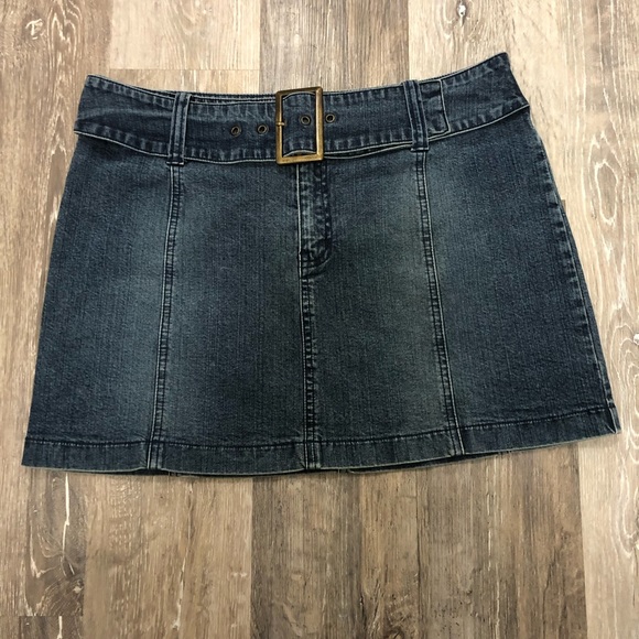 Vintage jean Skirt - Picture 1 of 4